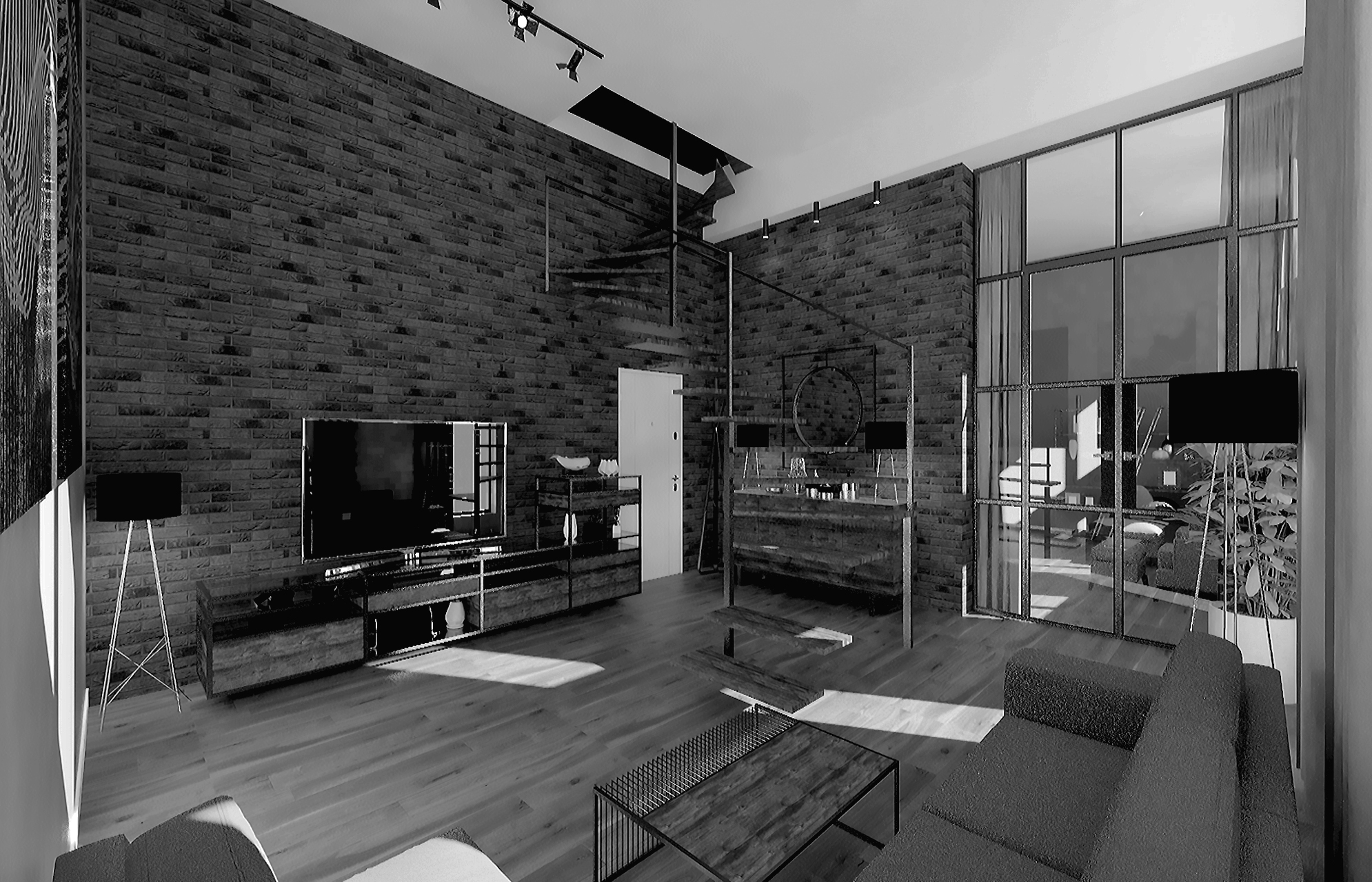 Projekat dizajna enterijera - Udoban i funkcionalan enterijer dizajniran od strane arhitekata studija ARHIC iz Beograda